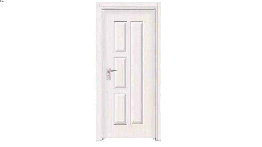 Door Wood White - Closed