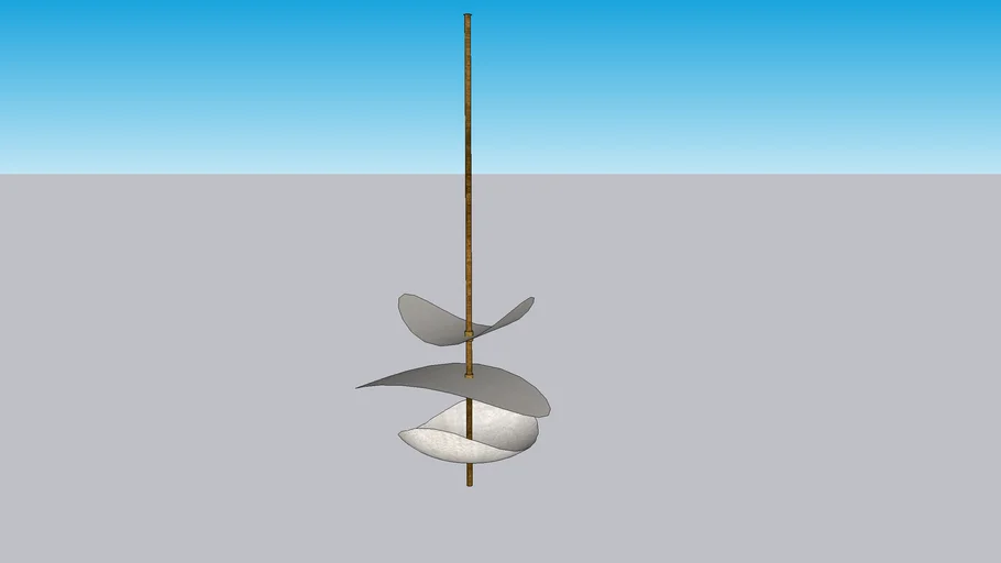 French Handmade Ceramic Ceiling Lamp