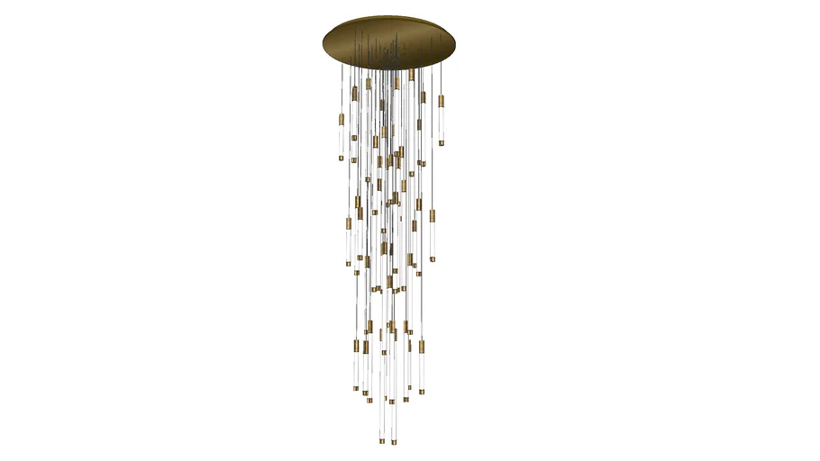 Flux Large Circle Pendant Light