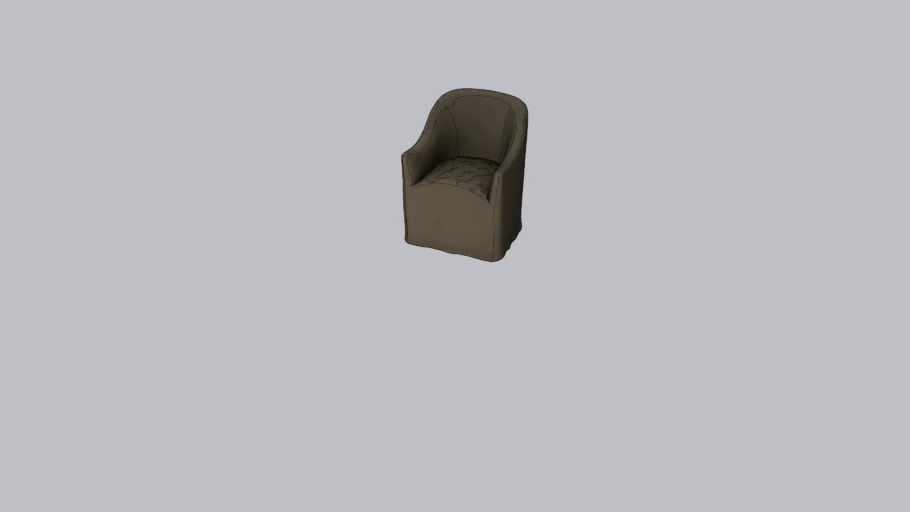 Four Hands Cove Dining Chair With Casters
