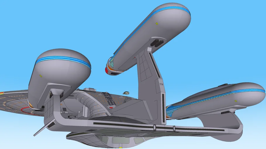 USS Enterprise D refit | 3D Warehouse