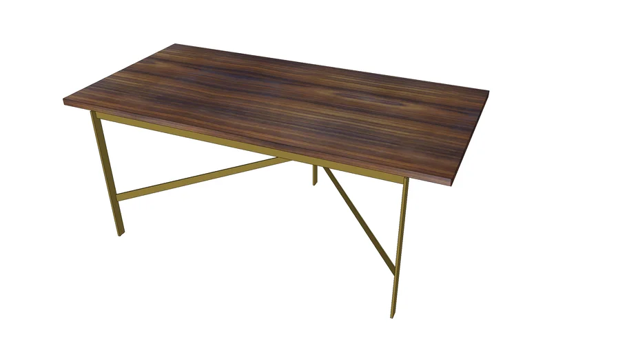 CB-331 Plank Table Rosewood