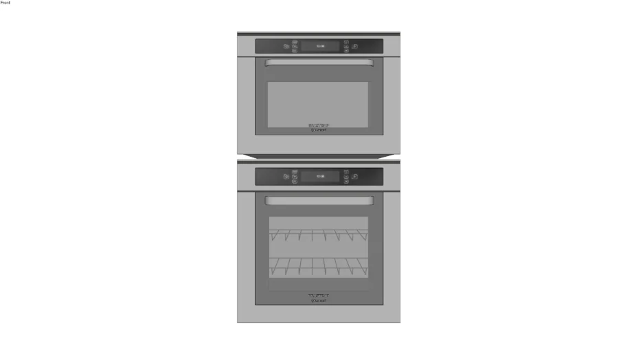 conjunto forno e microondas