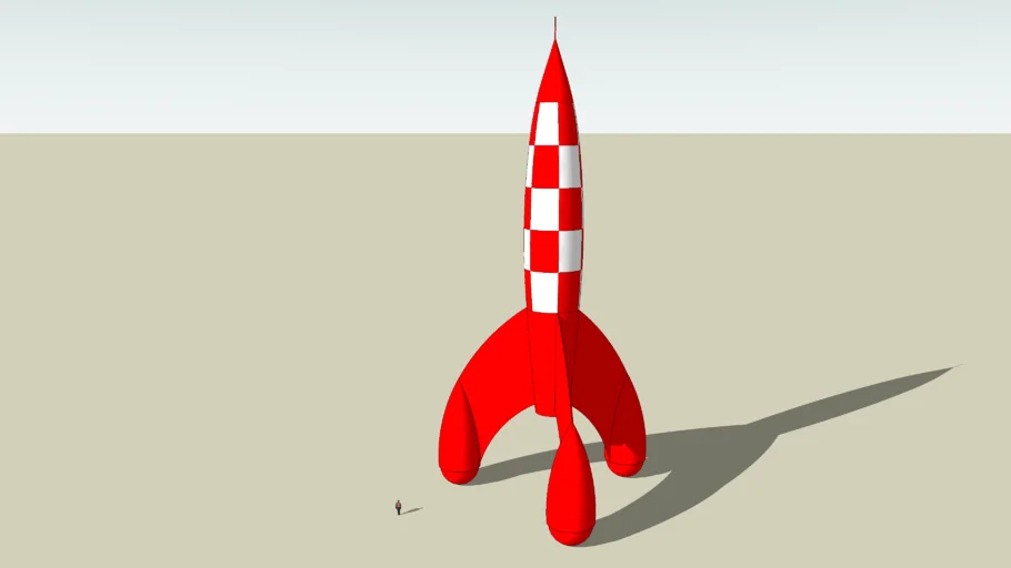 Tintin's Rocketship