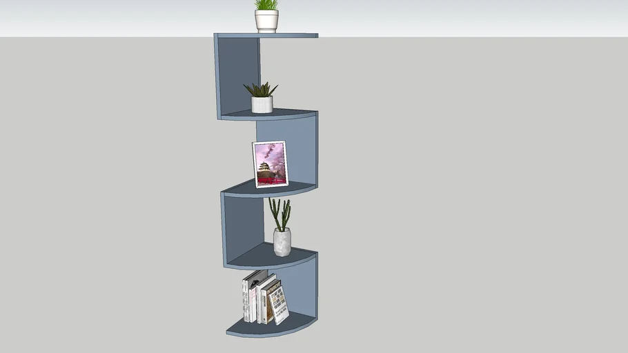 Corner Wall Shelf