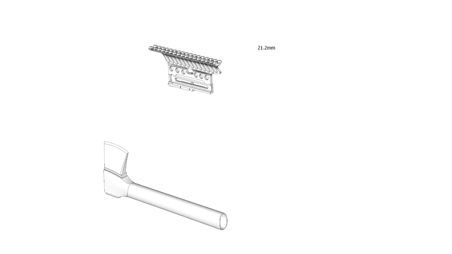 【TARKOV】Camper axe 3D MODEL