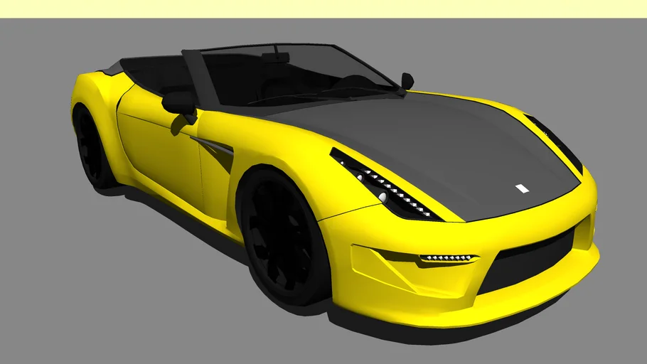 Grotti Carbonizzare Convertible (GTA V) | 3D Warehouse