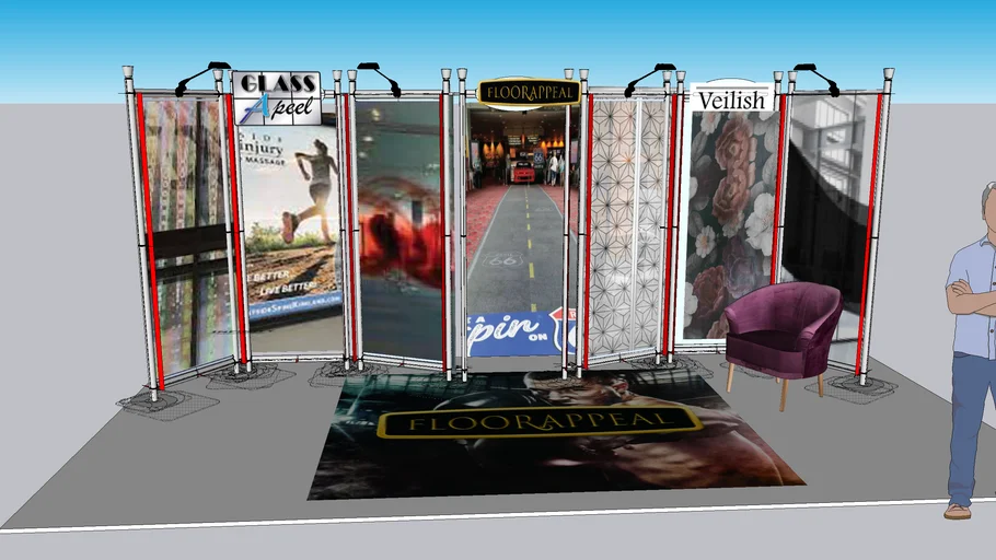 glassapeel floorappeal trade show 2