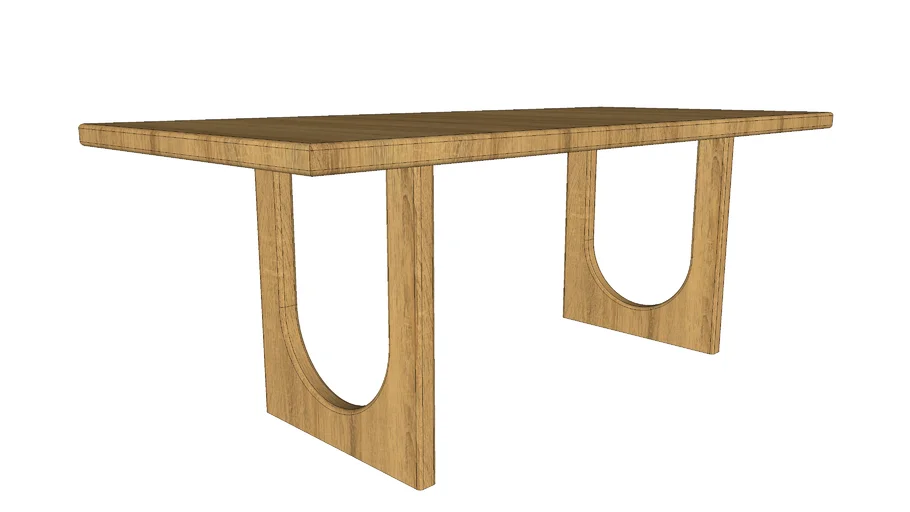 TABLE DOUVE . LA REDOUTE INTERIEURS