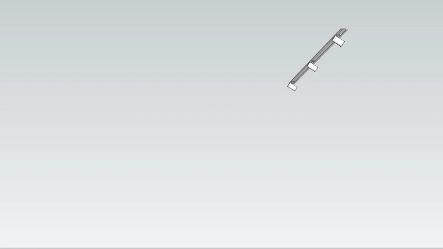 Track Light White Steel