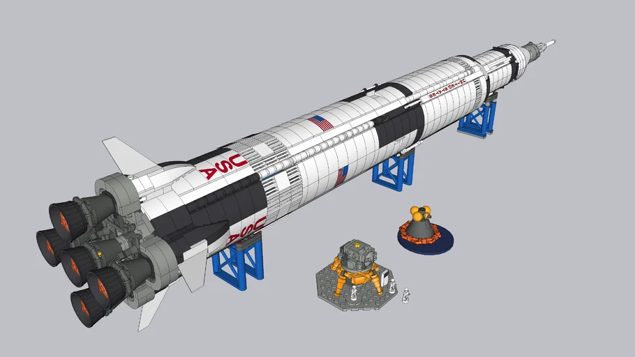 LEGO Saturn V model (21309)