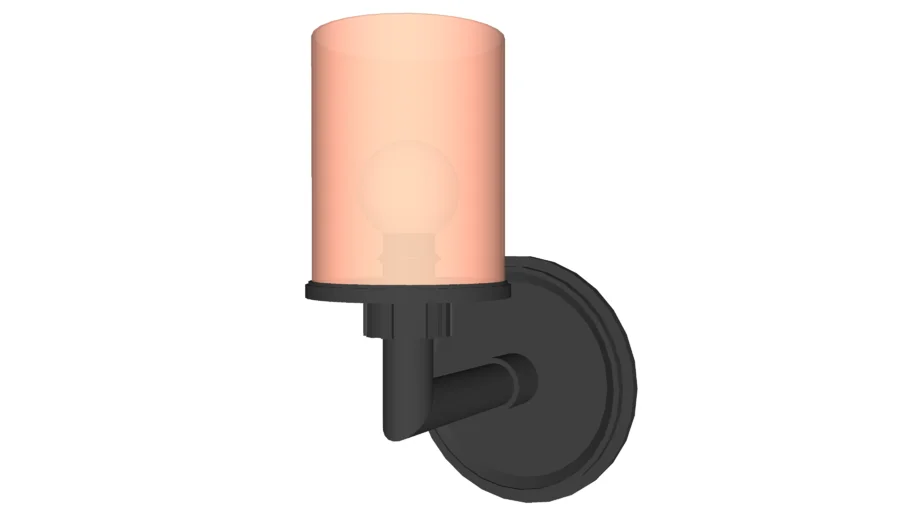 Cylindrical Sconce Single - Detailed