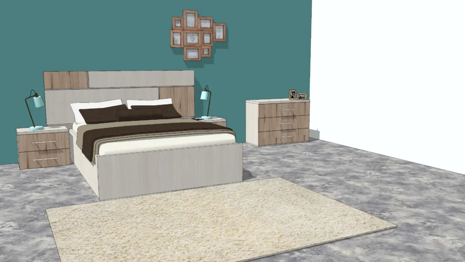 Dormitorio moderno Melissa