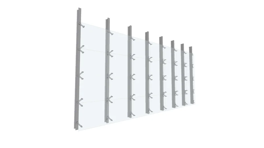 Curtain Wall St Gobain Glass Spider Type