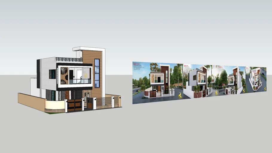 G+1 House model - 2