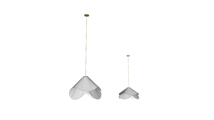 French Fabric Flower Petal Chandelier Shade,Nordic ins Cream Style Pendant Lamp,Warm Romantic