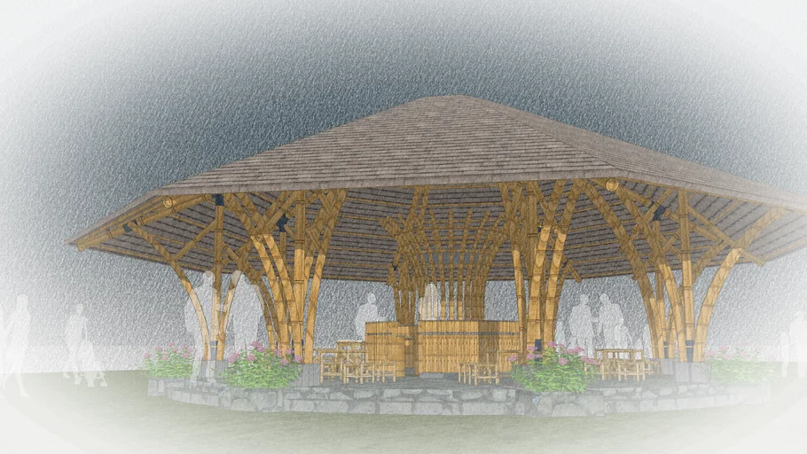 Bamboo structure