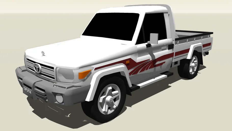 Toyota Land Cruiser Pick-Up 2013 [IMPROVED]