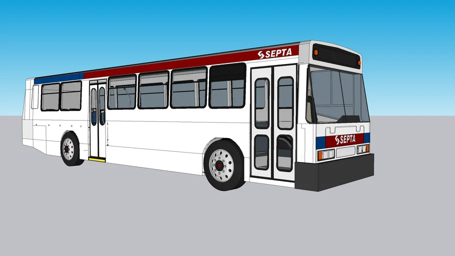 1986 Neoplan AN440 (SEPTA- Philadelphia, PA) (newer livery)