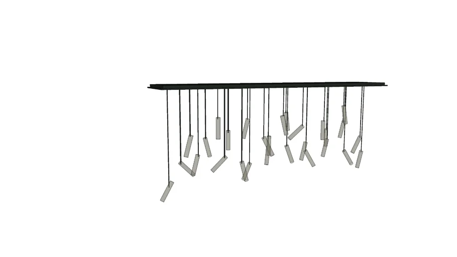 Ceiling Lamp - 2500x500