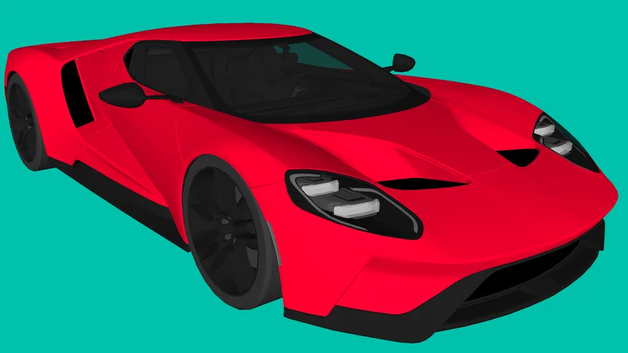3D Model Ford GT