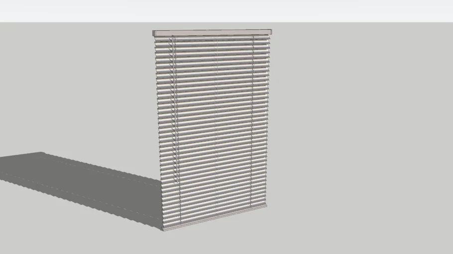 Polished Stainless Steel blinds