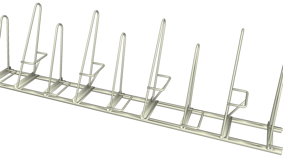 Madrax_Bike_Rack_SHU-SNG-9 | 3D Warehouse