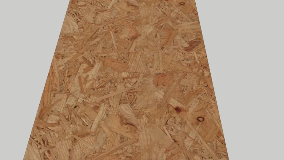 Osb wood  with vray material