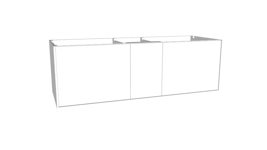 60" Jute Double Vanity