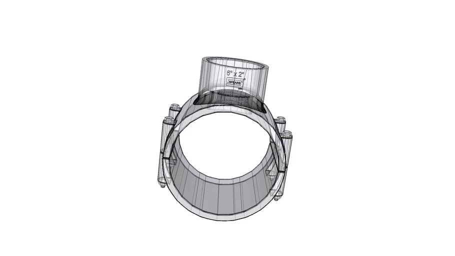 SPEARS 3D SADDLE 6"x2" SC80-866-530