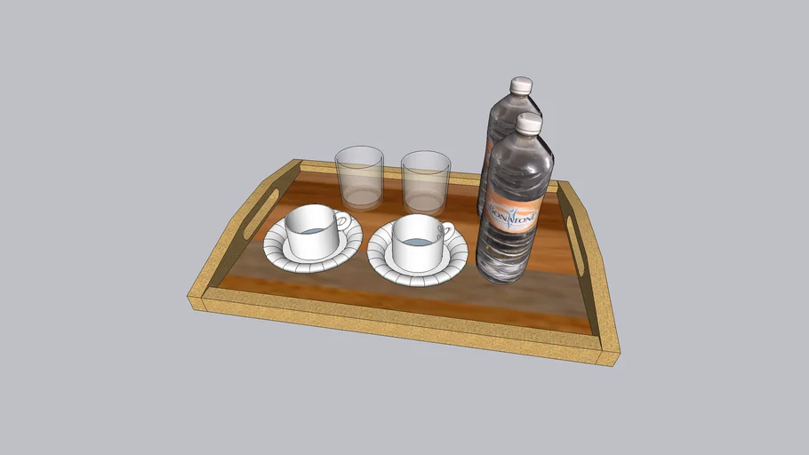 Hotel Room Coffee Tray