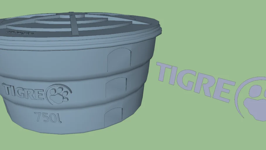 Caixa d'água Tigre 750l