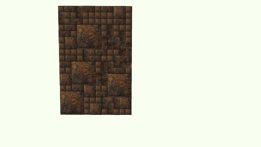 revestimento castelatto, Mosaico oxyden