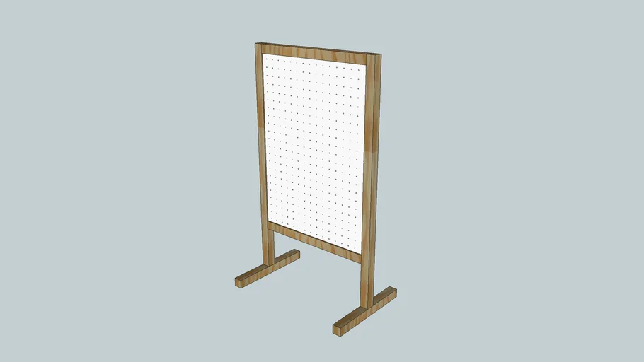 table standing A1 peg/Sale sign holder