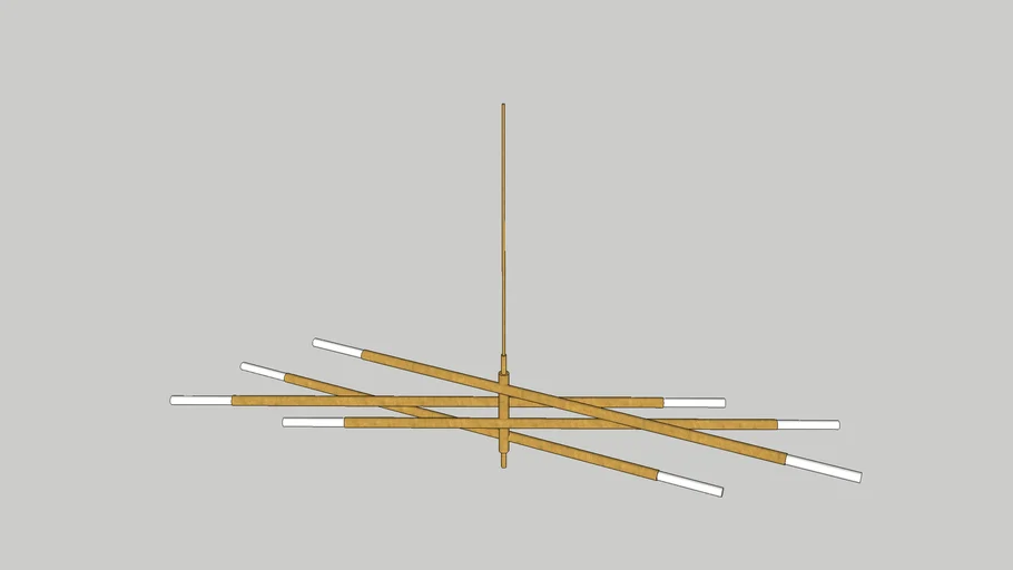 Rousseau grande chandelier