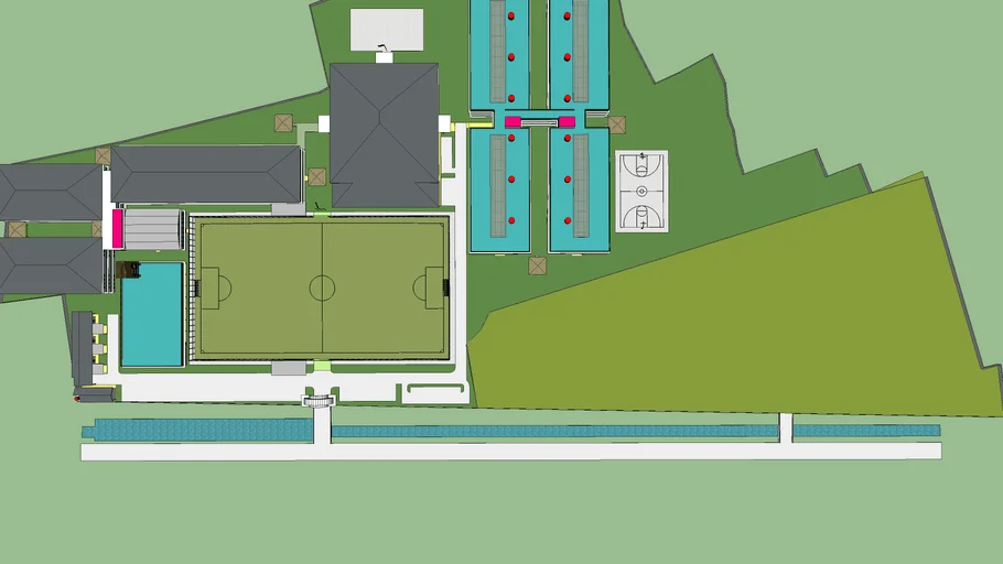 Site Plan Pesantren