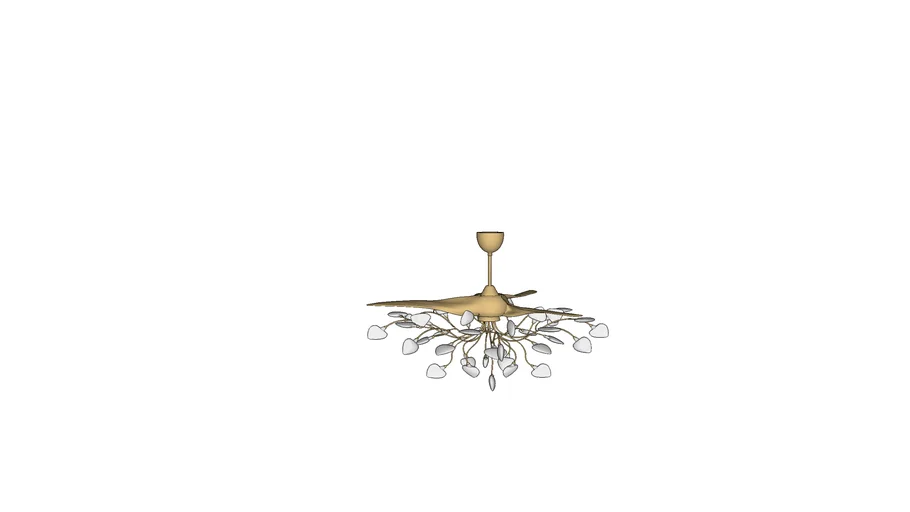 37" Firefly Ceiling Fans with 42-Lights 6-Speed