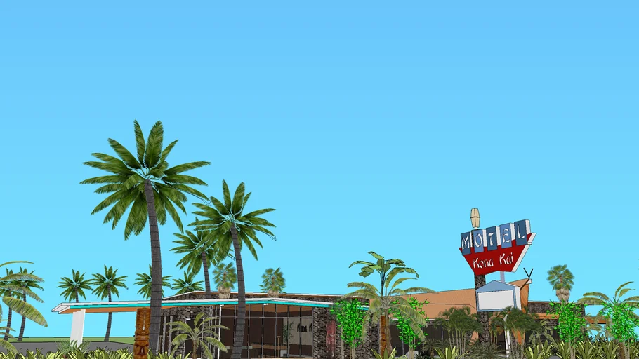 Kona Kai Motel-Fully Furnished