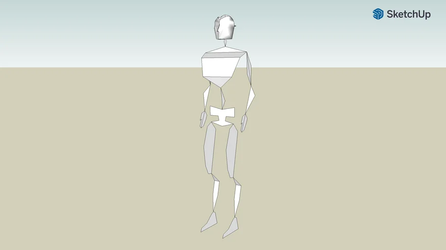 Posable Human Frame 01