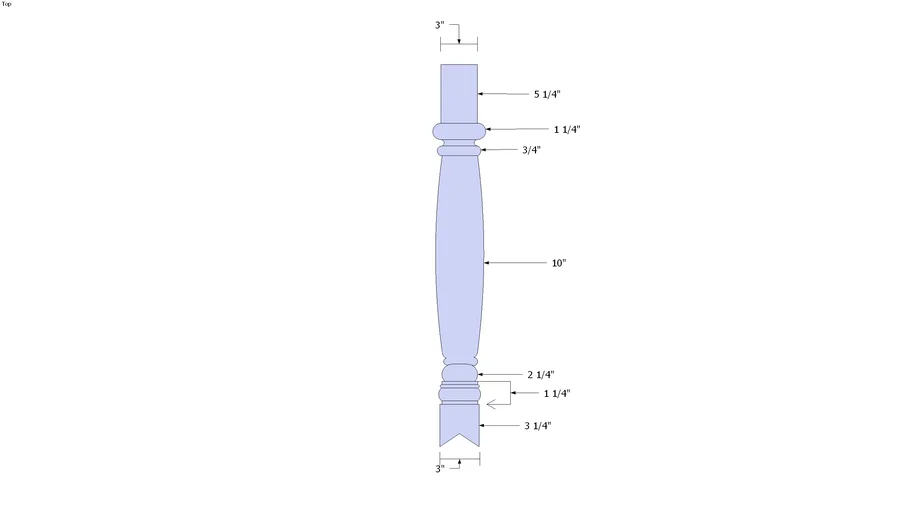 Wood Baluster