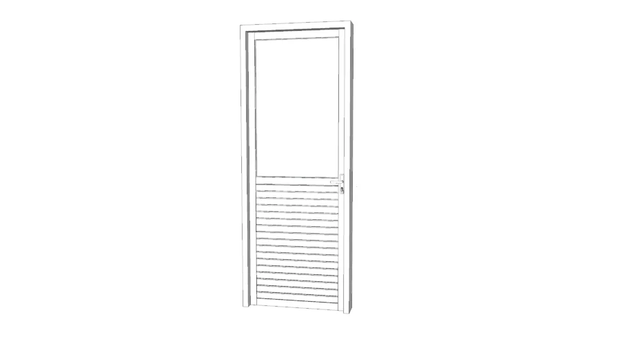 PORTA VENEZIANA / PORTA LAVANDERIA / PORTA COM VIDRO / PORTA DE ALUMINIO