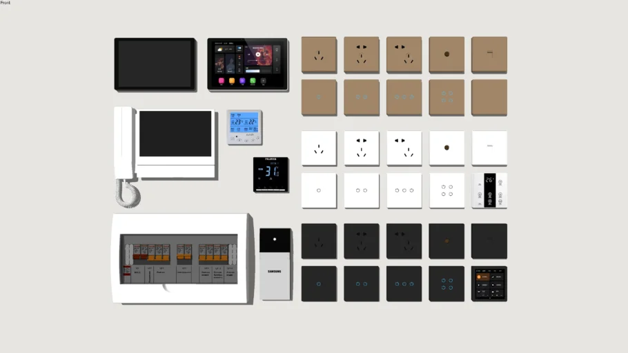 Switch socket 开关插座空开 www.1skp.com