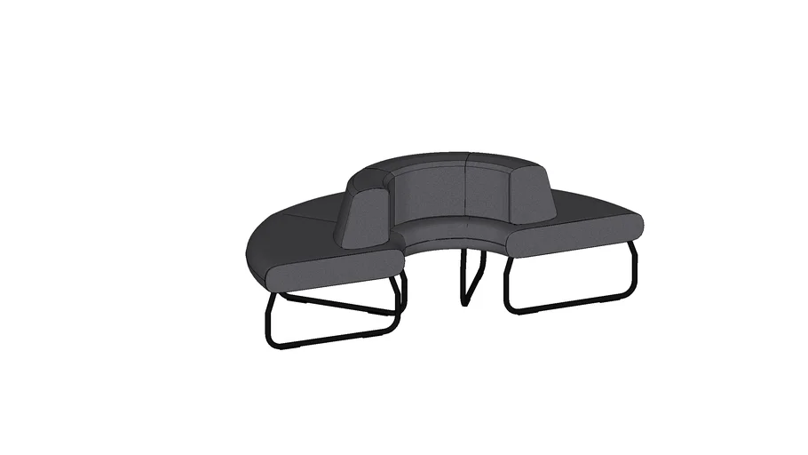 Modular sofa by Bejot - LEGVAN 180 1 IN