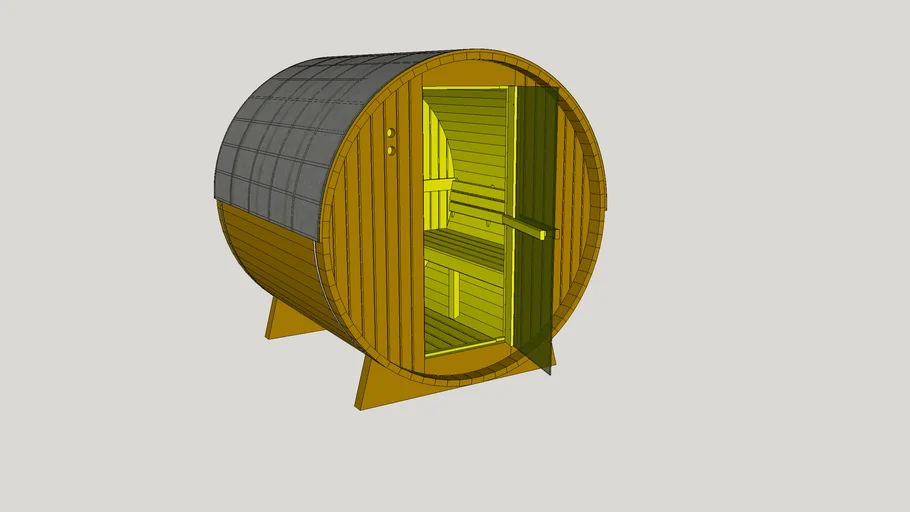Sauna tonneau