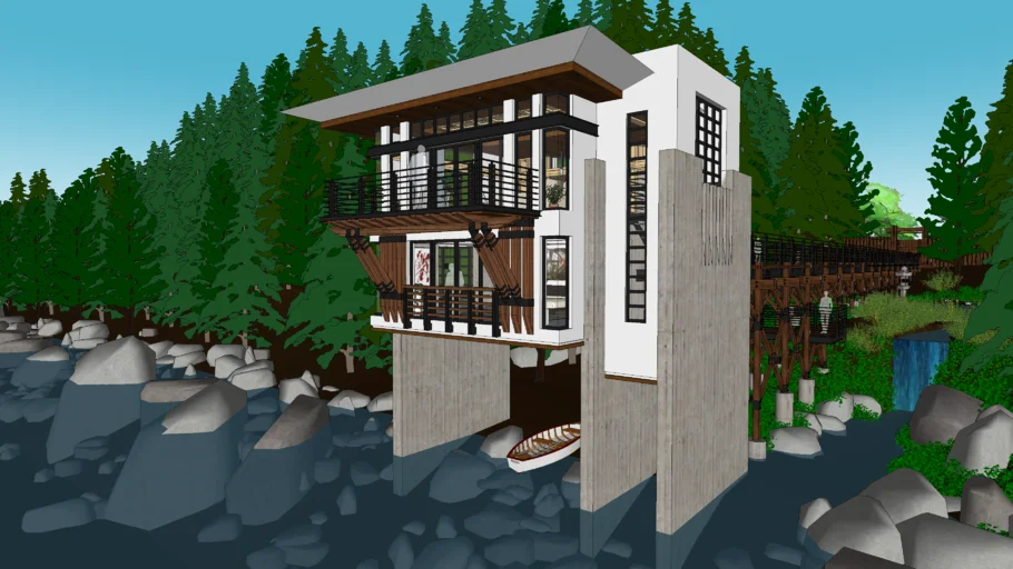 Mountain Lake Retreat