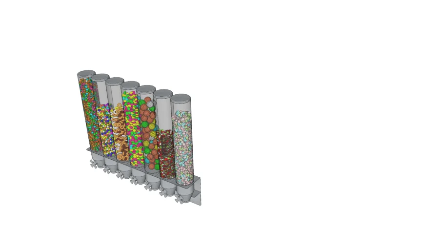 Candy cereal snack Dispenser