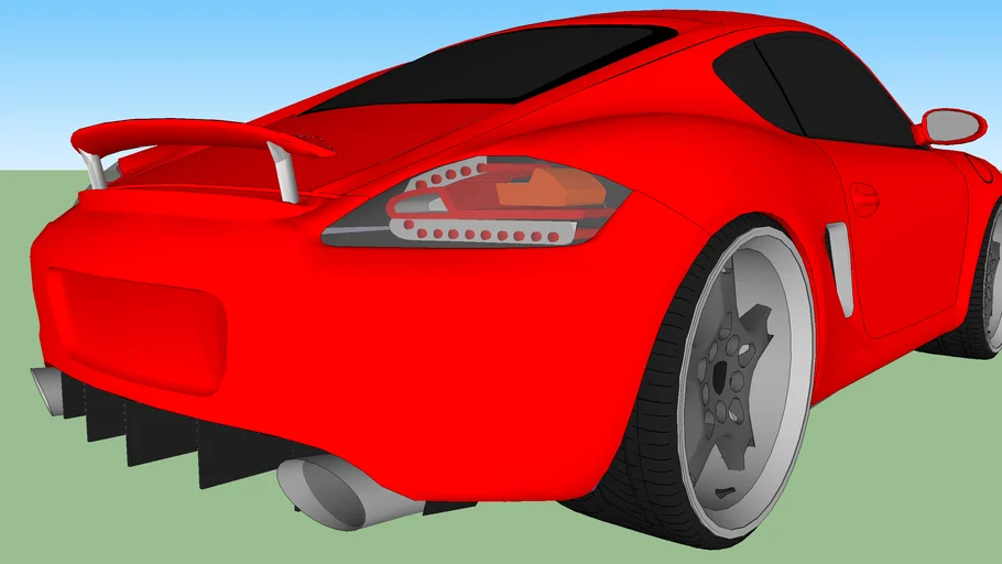 Porsche Cayman custom tuned