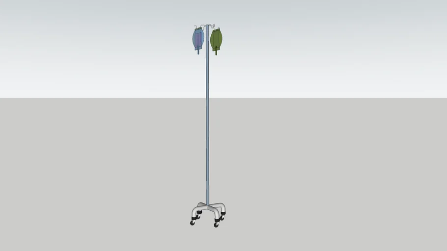support baxter médical | 3D Warehouse