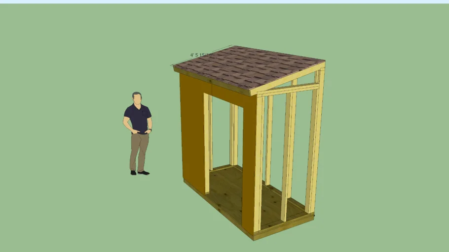quick little shed design