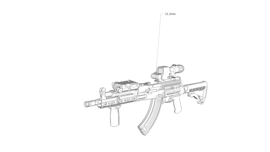 【TARKOV】RD-704 3D MODEL